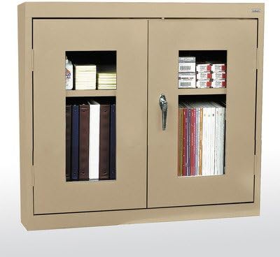 Clear View 30" Double Door Wall Storage Cabinet Color: Tropic Sand