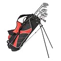 Mens Tour Logic Golf Clubs and Stand Bag Set - 15 Pc