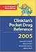 Clinician's Pocket Drug Reference 2005 (Clinician's Pocket Drug Reference)