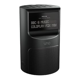Revo Uno DAB Digital/FM Radio with Alarm (Black)