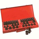 Northern Industrial Impact Sockets - 3/8In. and 1/2In. Drives, 38-Pc. SAE & Metric Set