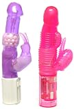 Vibratex Rabbit Habit Vibrator Phthalate Free Elastomer and Silicone Asian Mystique Vibrator Sex Toy Kit
