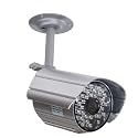 VideoSecu Day Night IR Audio Security Camera 36 Infrared LEDs Free Bracket for Home Surveillance IR806AS 1N3