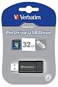 Verbatim - Pinstripe - Clé USB Drive 2.0 - 32 Go - Noir