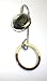Grey Crystal Keychain Hook