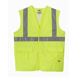 Dickies Premium Utility Safety Vest with Pockets