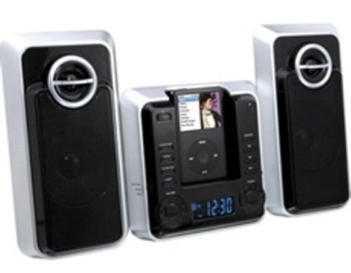 iLive AM/FM Stereo Radio with iPod Dock (Black)