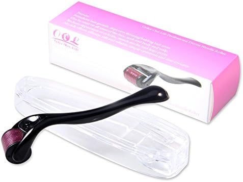 Color Our Life 540 Needles Micro Needle Microneedle Roller Medical Grade Stainless Steel Derma Roller System for Wrinkles, Scar, Acne, Cellulite Treatment (More effective than regular 192 needle derma rollers) (0.25mm)