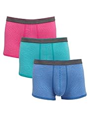 3 Pack Authentic Stretch Cotton Assorted Hipsters