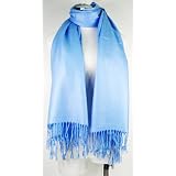 Premium Pashmina Shawl Wrap Scarf - Sky Blue