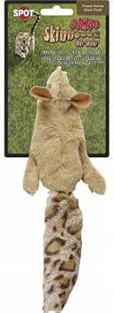 Skinneeez Jumbo 12 inch Gray Squirrel With Catnip