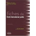 Fiches de droit international public