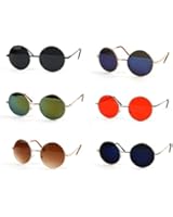John Lennon Sunglasses Hippie Retro Round Frame Sunglasses P2012