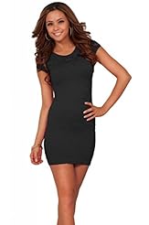 Sexy Pleated Flowy  Lace Sheer Cocktail Short Halter Polyester Bodycon Dress/Mini Dress  With Rhinestones