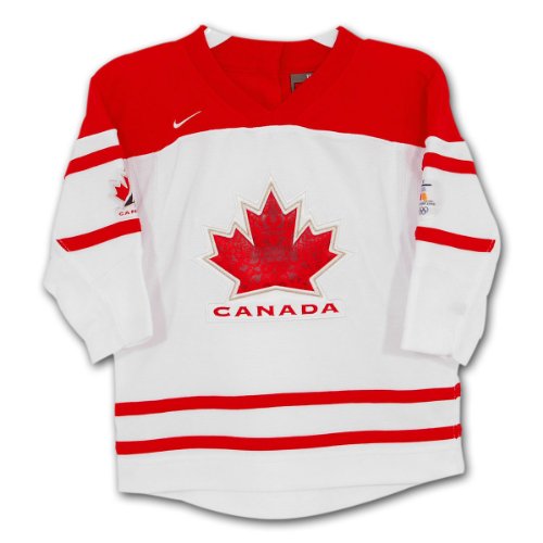 Team Canada 2010 Olympic Swift Replica White Toddler Hockey Jersey