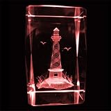 Urlaub, Sonne, Strand und Meer 3D Laser Kristall Glasblock mit LED Beleuchtung Maritime Geschenkidee Leuchtturm am Meer 41a90WLy4%2BL. SL160 Urlaub, Sonne, Strand und Meer 3D Laser Kristall Glasblock mit LED Beleuchtung Maritime Geschenkidee Leuchtturm am Meer
