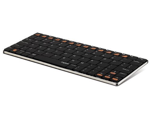 Rapoo Blade Series Ultra-Slim Bluetooth Keyboard for iPad (E6300 Black)
