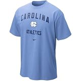 Nike North Carolina Tar Heels (UNC) Carolina Blue Gym T-shirt