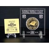 Carolina Panthers 24KT Gold - 2008 Official NFL Game Coin in Archival Etched Acrylic
