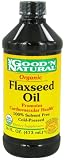 Organic Flaxseed Oil Liquid - 16 oz,(Good'n Natural)