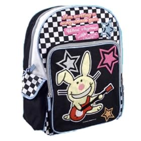 Click here to buy HAPPY BUNNY school BACKPACK back pack tote girl NEW bag by Happy Bunny