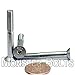 M5-0.8 / 5mm - Qty 10 - FLAT HEAD SOCKET Cap Screw Countersunk FHCS DIN 7991 - A2-70 / 304 / 18-8 Stainless Steel - MonsterBolts (M5 x 40mm)