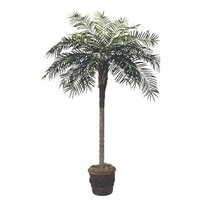 Date Palm Silk Artificial Tree Plant 8'
