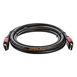 Cmple - 6ft Ultra High Speed HDMI Cable, Version 1.3, Category 2, 1080p, Black