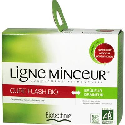 Biotechnie - Cure flash bio - doses 10ml 7 - Bruleur et draineur cure flash de 7 jours