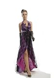Wedding & Events Halter Sweep/Brush Train Sheath/Column Evening Dresses