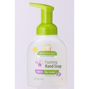 BabyGanics Fine & Handy Foaming Hand Soap, Lavender Vanilla, 8.45-Fluid Ounce Bottles (Pack of 2), Packaging May Vary