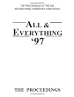 The Proceedings Of The 2nd International Humanities Conference: All & Everything 1997