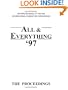 The Proceedings Of The 2nd International Humanities Conference: All & Everything 1997