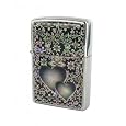 zippo coeurs nacr&eacute;sde 
