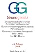 Grundgesetz GG: mit Menschenrechtskonvention, Verfahrensordnung des Europ�ischen Gerichtshofs f�r Menschenrechte, Bundesverfassungsgerichtsgesetz, ... Union, Rechtsstand: 1. September 2012