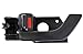PT Auto Warehouse HY-2508A-FL - Interior Inside Door Handle, Black - Front Left Driver Side, Replaces 826102C000LK