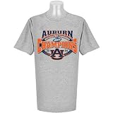 NCAA 2004 SEC Champions Grey Auburn Tigers T-Shirt at TL Sportswear