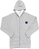 NCAA Penn State Nittany Lions Antigua Ladies White Front Zip Fleece Hoody