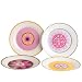 MF-Design 84040 Dessertteller KAFFEEKLATSCH 19 cm 4er Set Porzellan