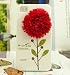 Korean Design iPhone4/4S 3D Flower "Design Tree" Hard Case(Red Flower)