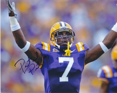 Patrick Peterson Autographed LSU Tigers 8x10 Photo - 2011 Arizona Cardinals 1st round pick