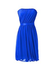 Lace-Up Chiffon 2015 Above the Knee Short Evening Dress/Bridesmaid Dress/Prom Dress/Party Dress 