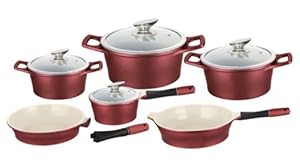 14tlg. Keramik Topfset Induktion Töpfe Kochtopfset
