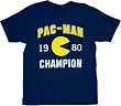 Pac-Man 1980 Champion Navy Tee T-shirt