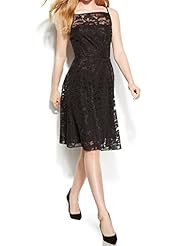 Sheath Illusion Jacquard Above the Knee Nylon Sleeveless Floral Print Wedding Dress/Mini Dress 