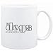 Mug White " THE DOGS Puggle / THE DOORS TRIBUTE " Dogs