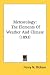 Book Meteorology: The Elements Of Weather And Climate (1893)
