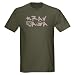 Krav Maga Red Hobbies Dark T-Shirt by CafePress