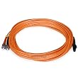 Fiber Optic Cable, MTRJ (Female)/ST, Multi Mode, Duplex - 10 meter (62.5/125 ...