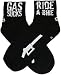 Save Our Soles Socks, CoolMax, Gas Sucks, X-Large